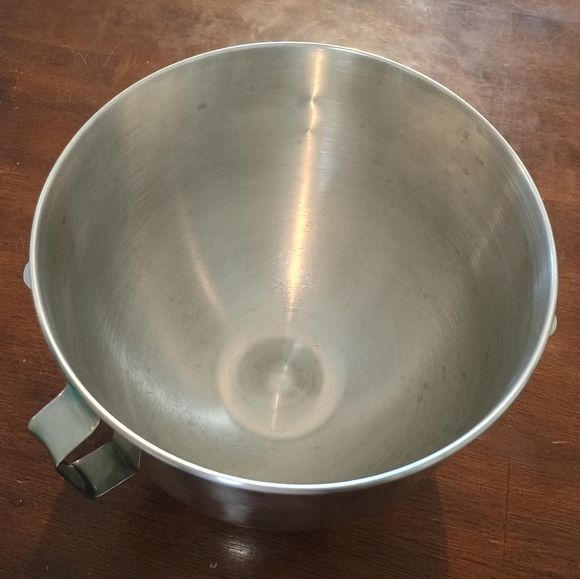 KitchenAid Stand Mixer 5 Quart Lift Stainless Steel Mixing Bowl Replacement - Picture 2 of 7